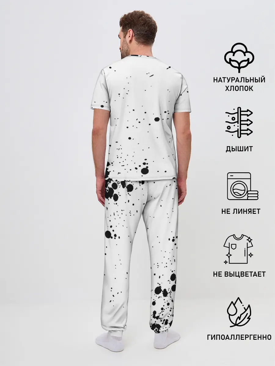 Мужская пижама с брюками / Satoru Jujutsu Kaisen