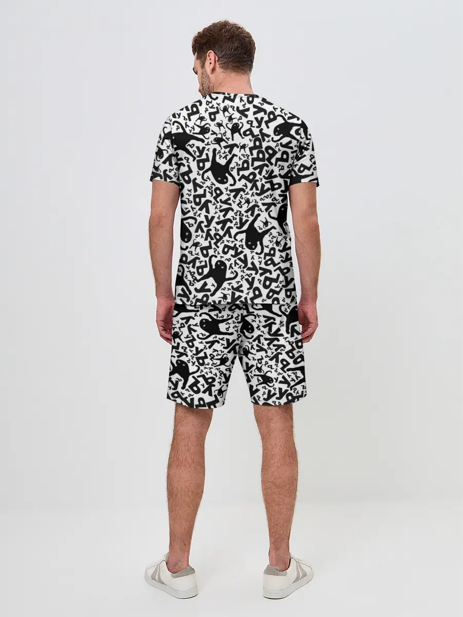 Мужской костюм с шортами / ЪУЪ