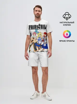 Мужской костюм с шортами / Команда Фейри Тейл