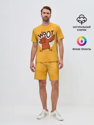 Мужской костюм с шортами / Сова Dab