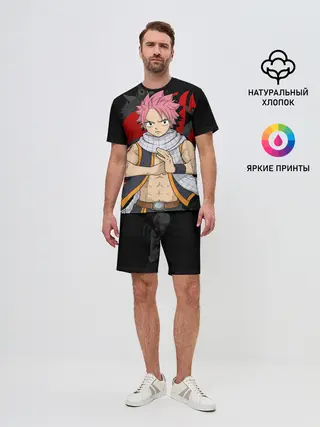 Мужской костюм с шортами / Fairy Tail, Нацу
