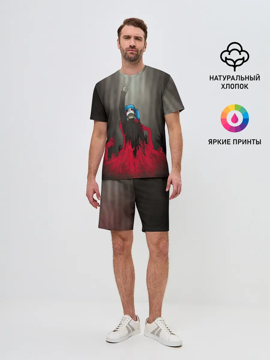 Мужской костюм с шортами / Салли Кромсалли