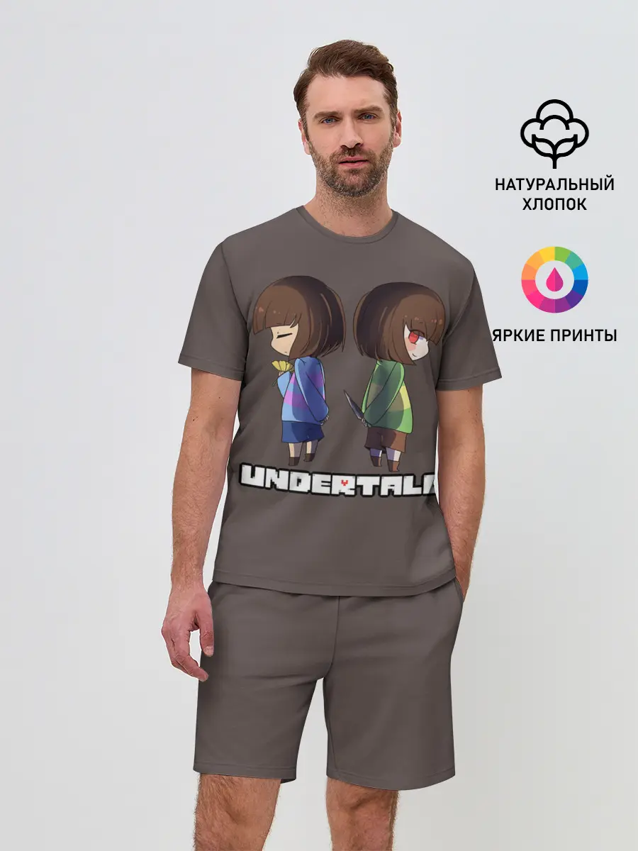 Мужской костюм с шортами / Undertale