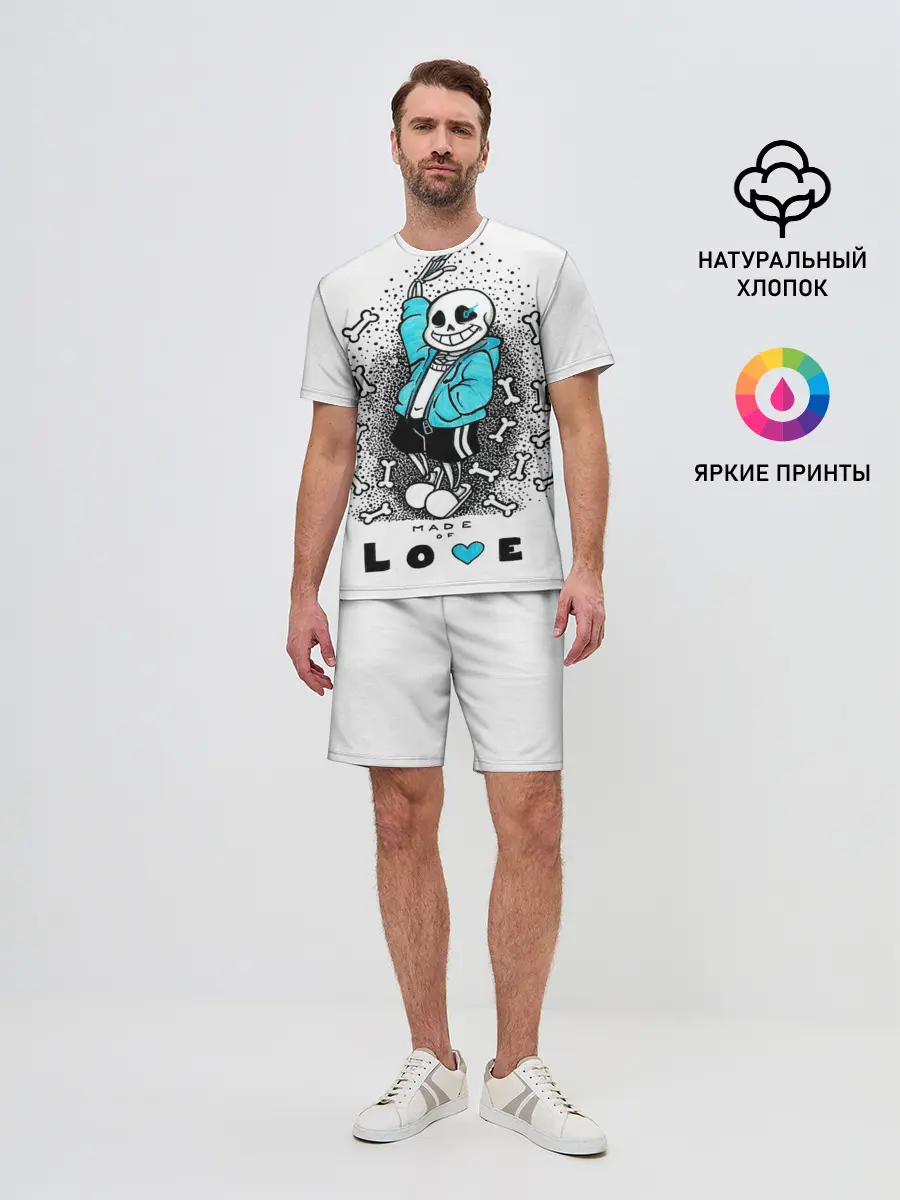 Мужской костюм с шортами / Made of love
