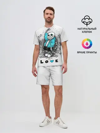 Мужской костюм с шортами / Made of love