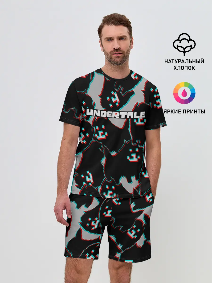 Мужской костюм с шортами / Undertale