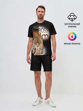 Мужской костюм с шортами / Я Босс Im big boss