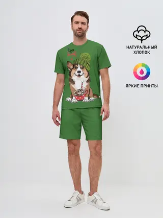 Мужской костюм с шортами / Love is sweet