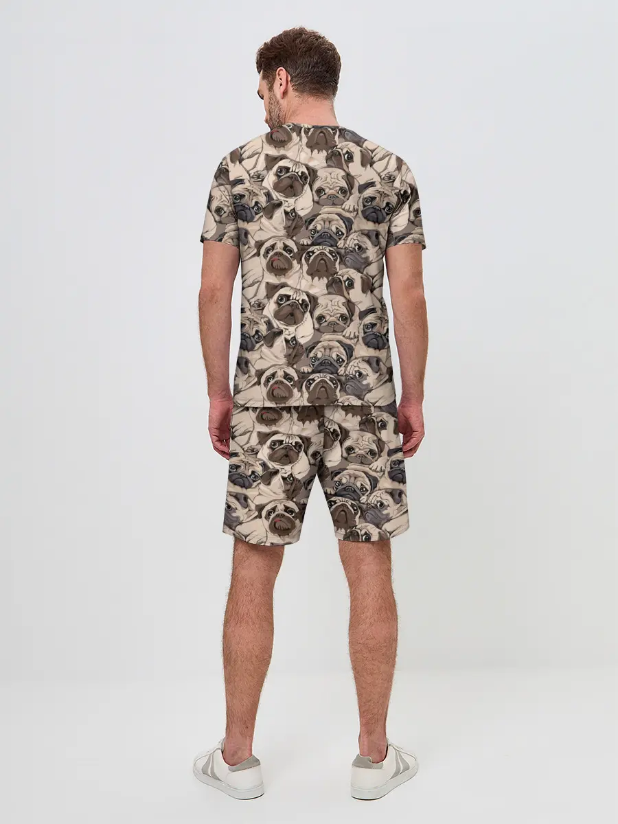 Мужской костюм с шортами / Мопсы