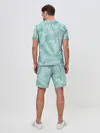 Мужской костюм с шортами / Листья Пальмы