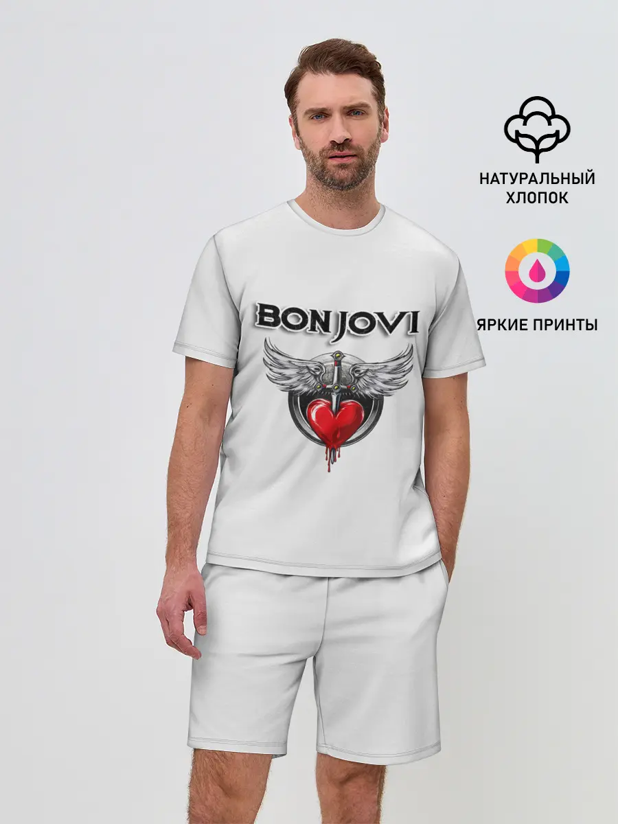 Мужской костюм с шортами / Bon Jovi