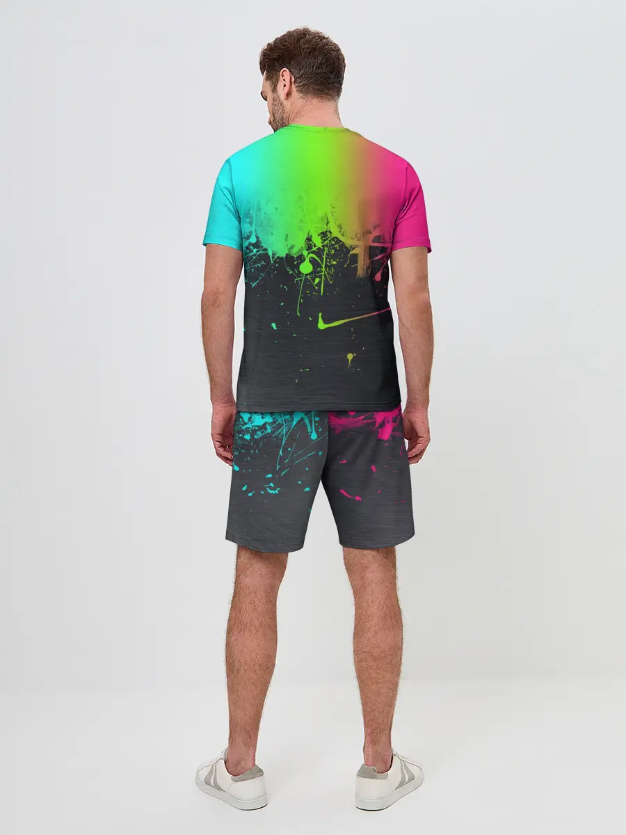 Мужской костюм с шортами / Фосфор