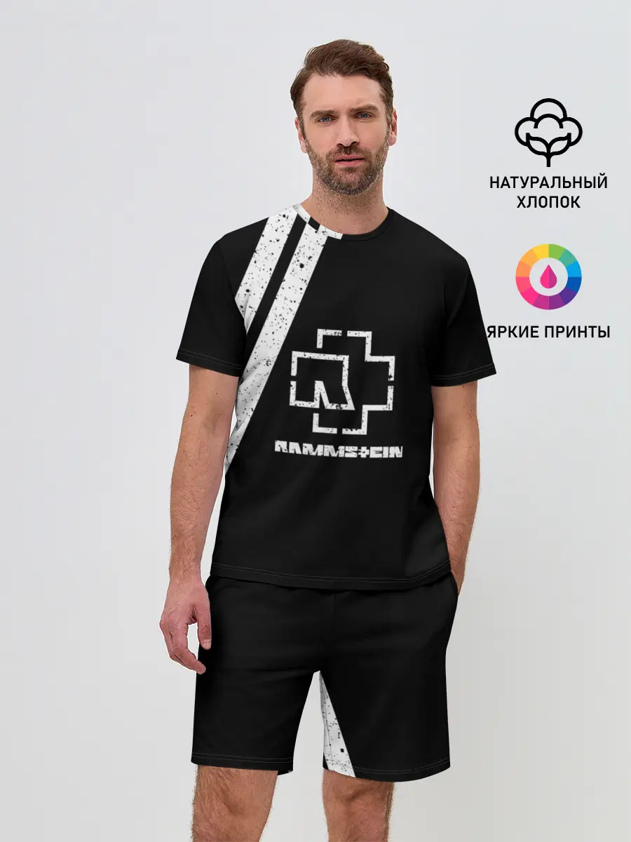 Мужской костюм с шортами / Rammstein