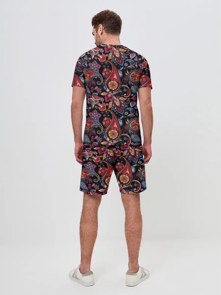 Мужской костюм с шортами / Этнический орнамент