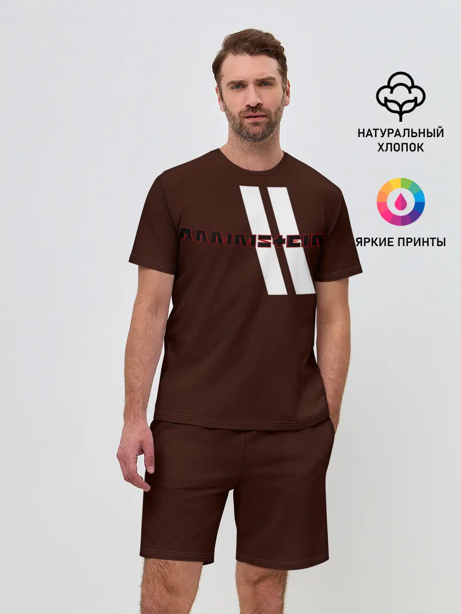 Мужской костюм с шортами / Rammstein...