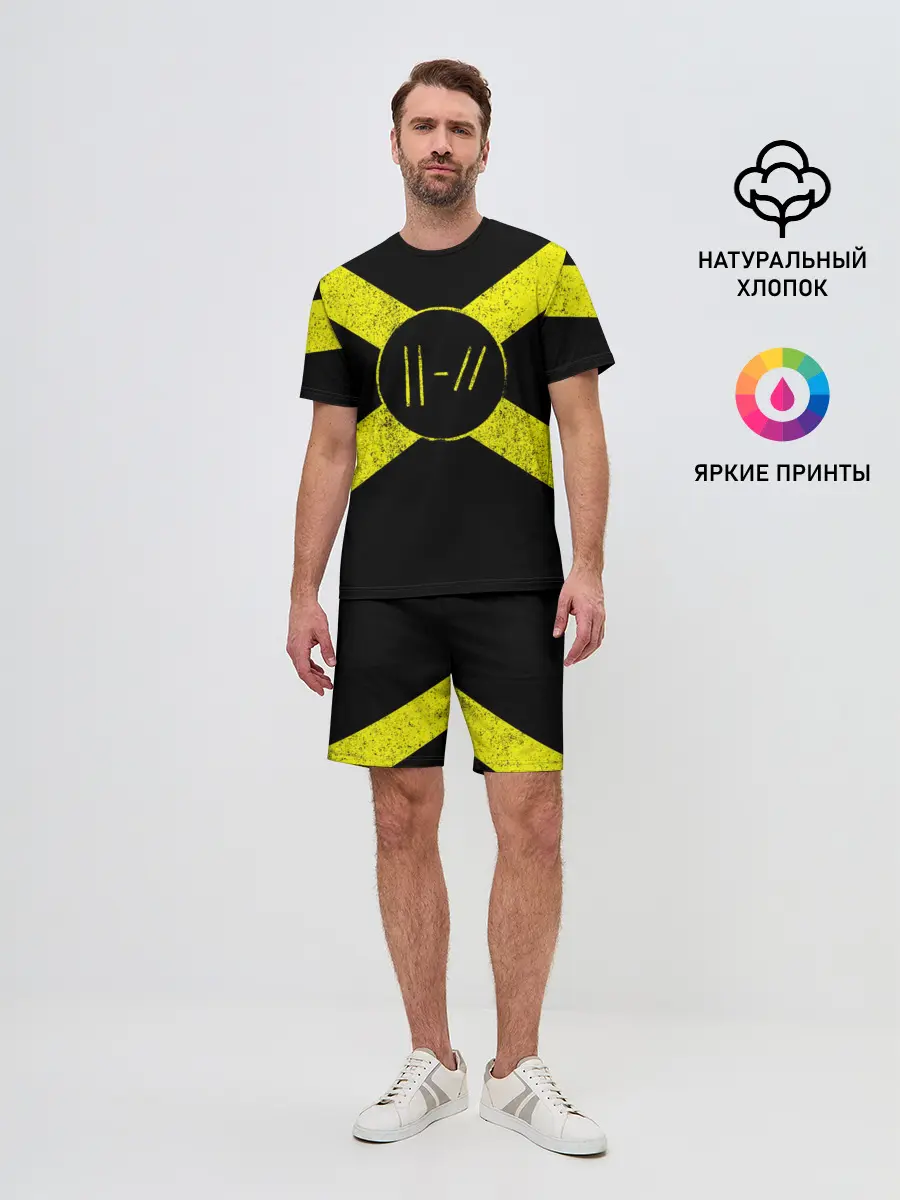 Мужской костюм с шортами / Twenty One Pilots 14