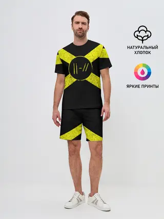 Мужской костюм с шортами / Twenty One Pilots 14