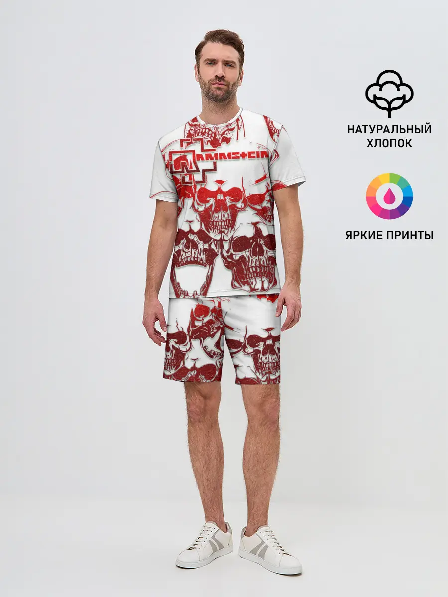Мужской костюм с шортами / Rammstein