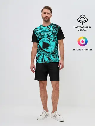 Мужской костюм с шортами / Rammstein