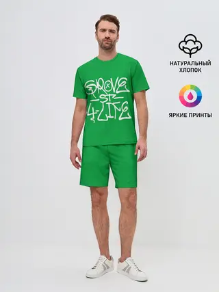 Мужской костюм с шортами / Грув стрит