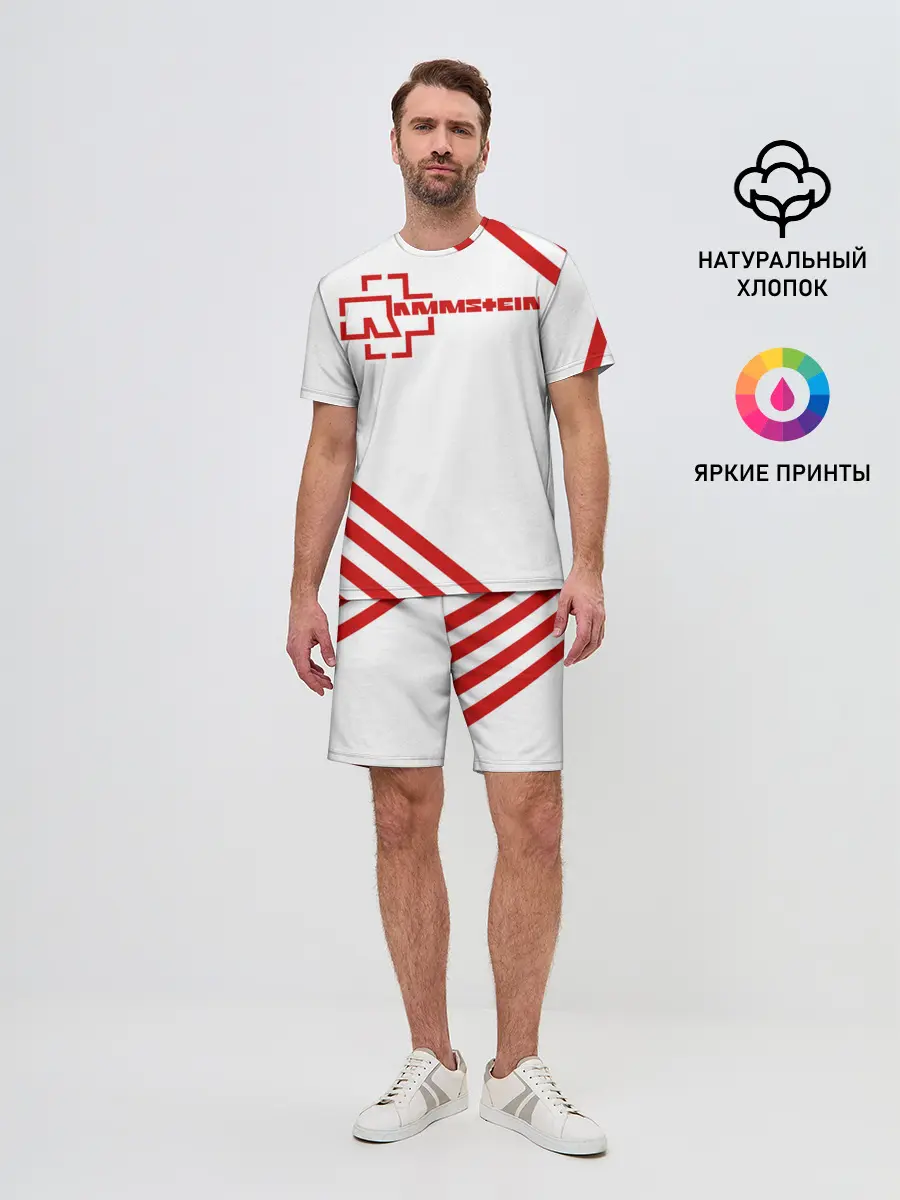 Мужской костюм с шортами / Rammstein