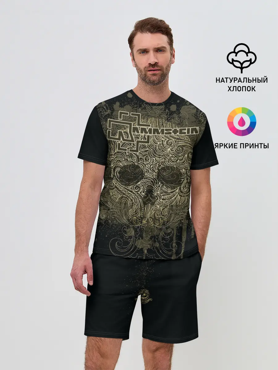 Мужской костюм с шортами / Rammstein