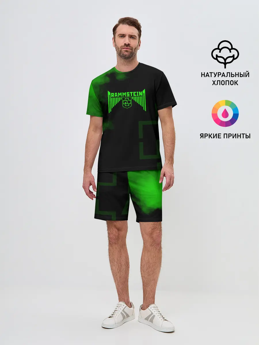 Мужской костюм с шортами / Rammstein