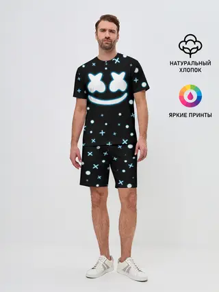 Мужской костюм с шортами / MARSHMELLO NEON
