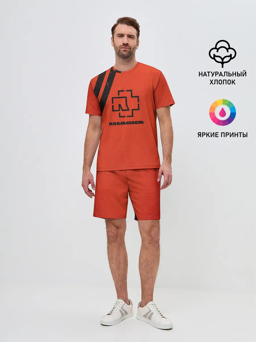 Мужской костюм с шортами / Rammstein