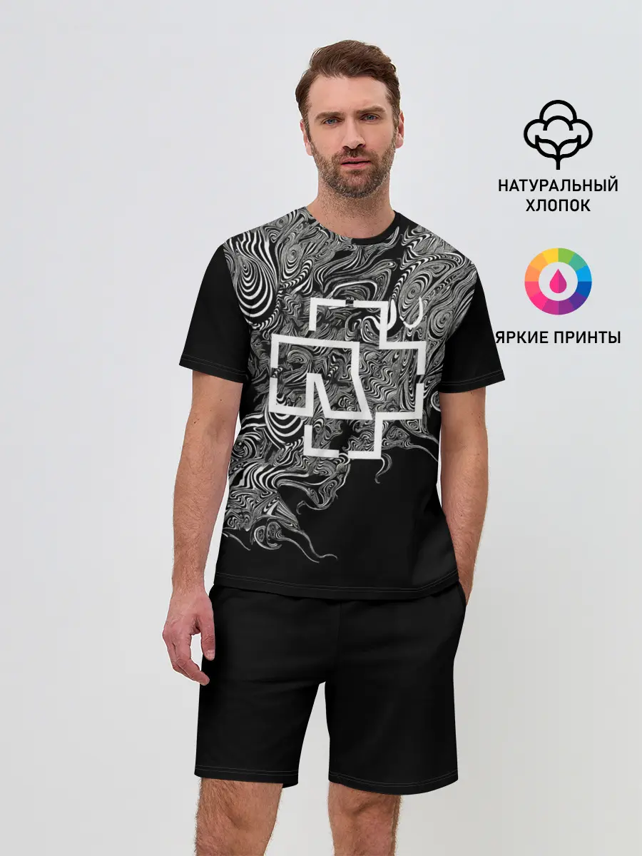 Мужской костюм с шортами / Rammstein