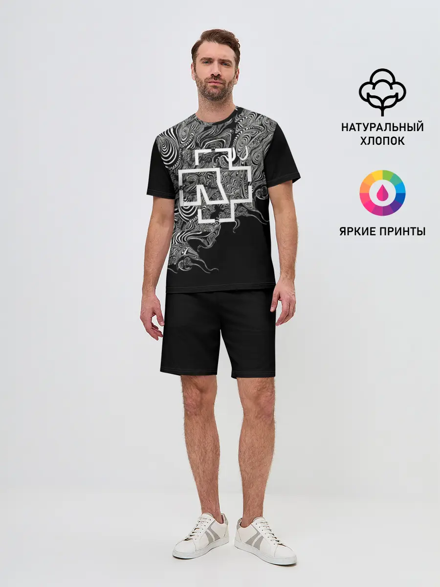 Мужской костюм с шортами / Rammstein