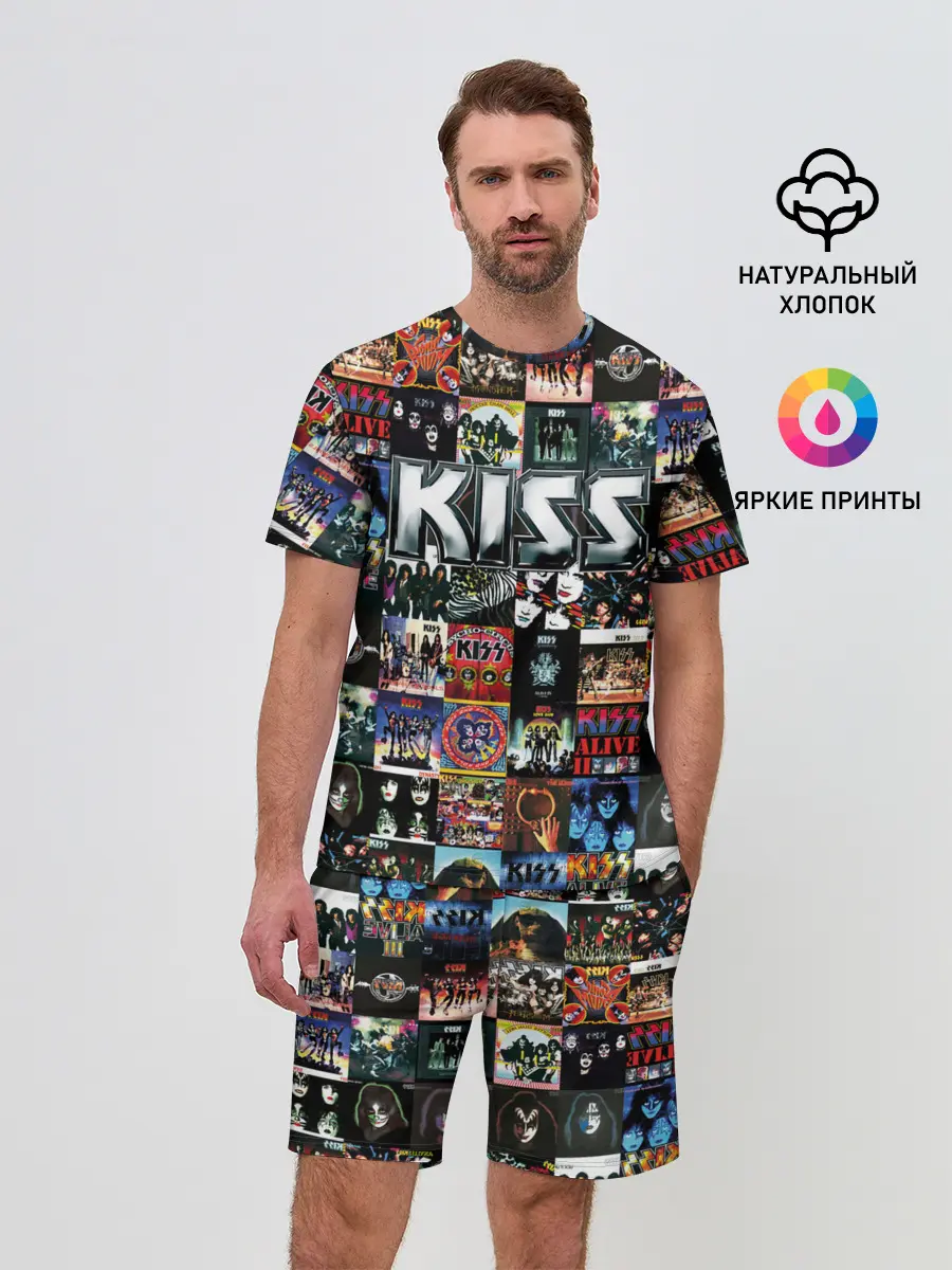 Мужской костюм с шортами / Kiss