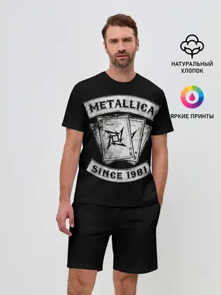 Мужской костюм с шортами / Metallica