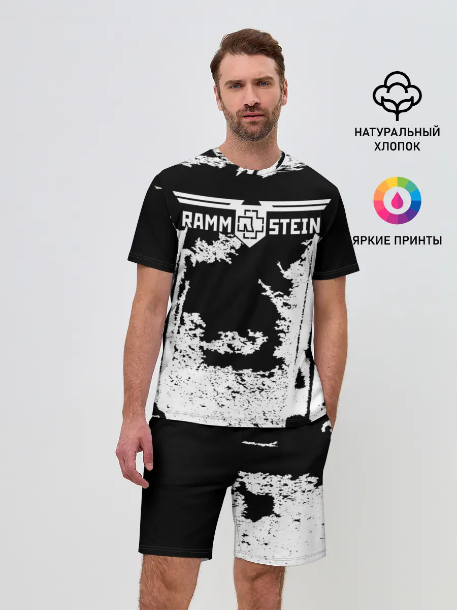 Мужской костюм с шортами / Rammstein