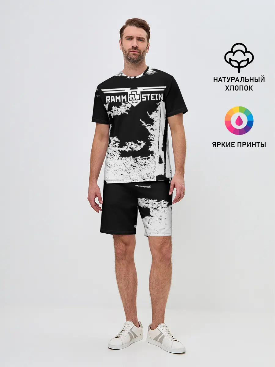 Мужской костюм с шортами / Rammstein