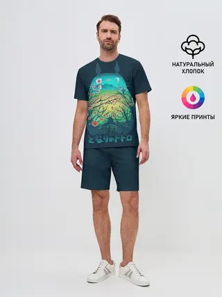 Мужской костюм с шортами / Totoro