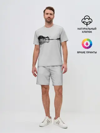 Мужской костюм с шортами / Nature Guitar