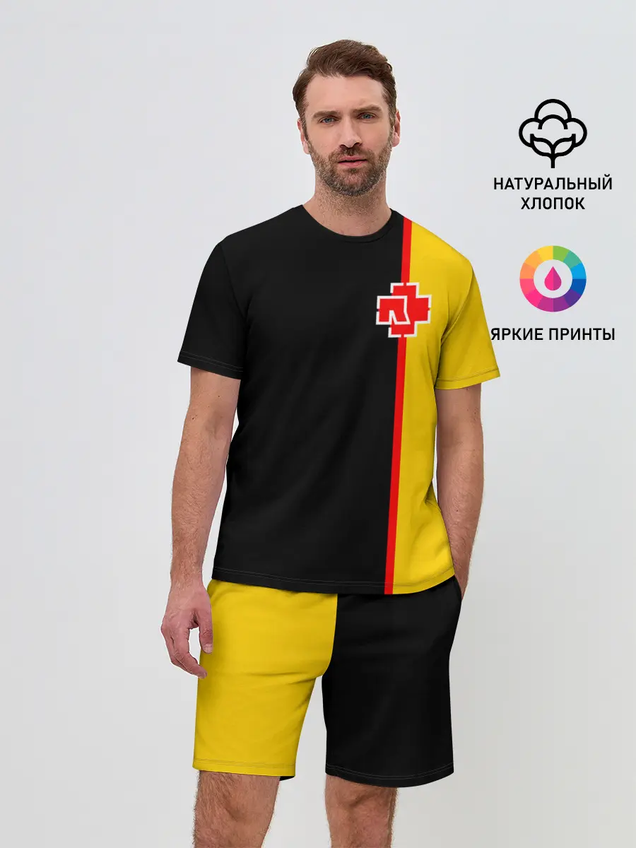 Мужской костюм с шортами / Rammstein Deutschland