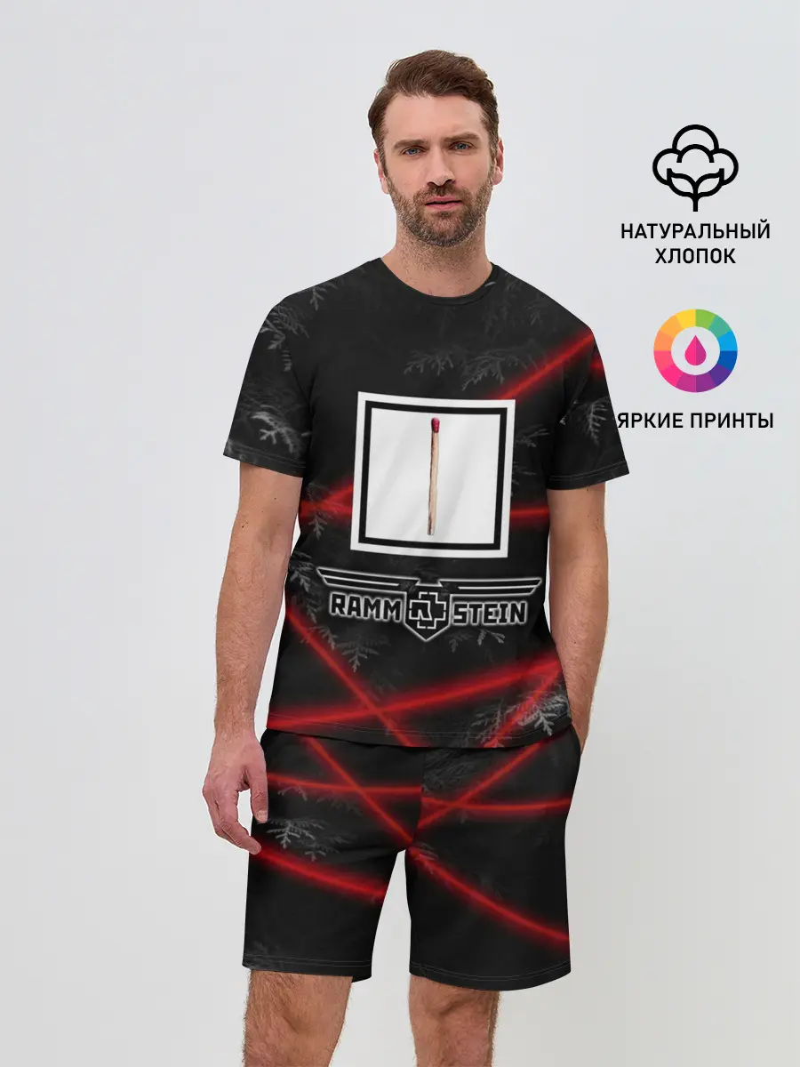 Мужской костюм с шортами / Rammstein