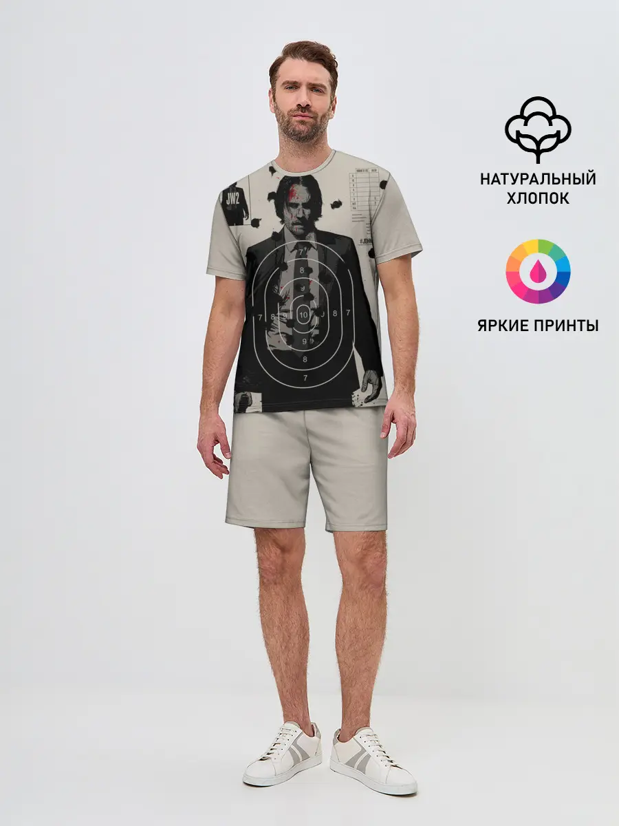 Мужской костюм с шортами / Джон Уик 2