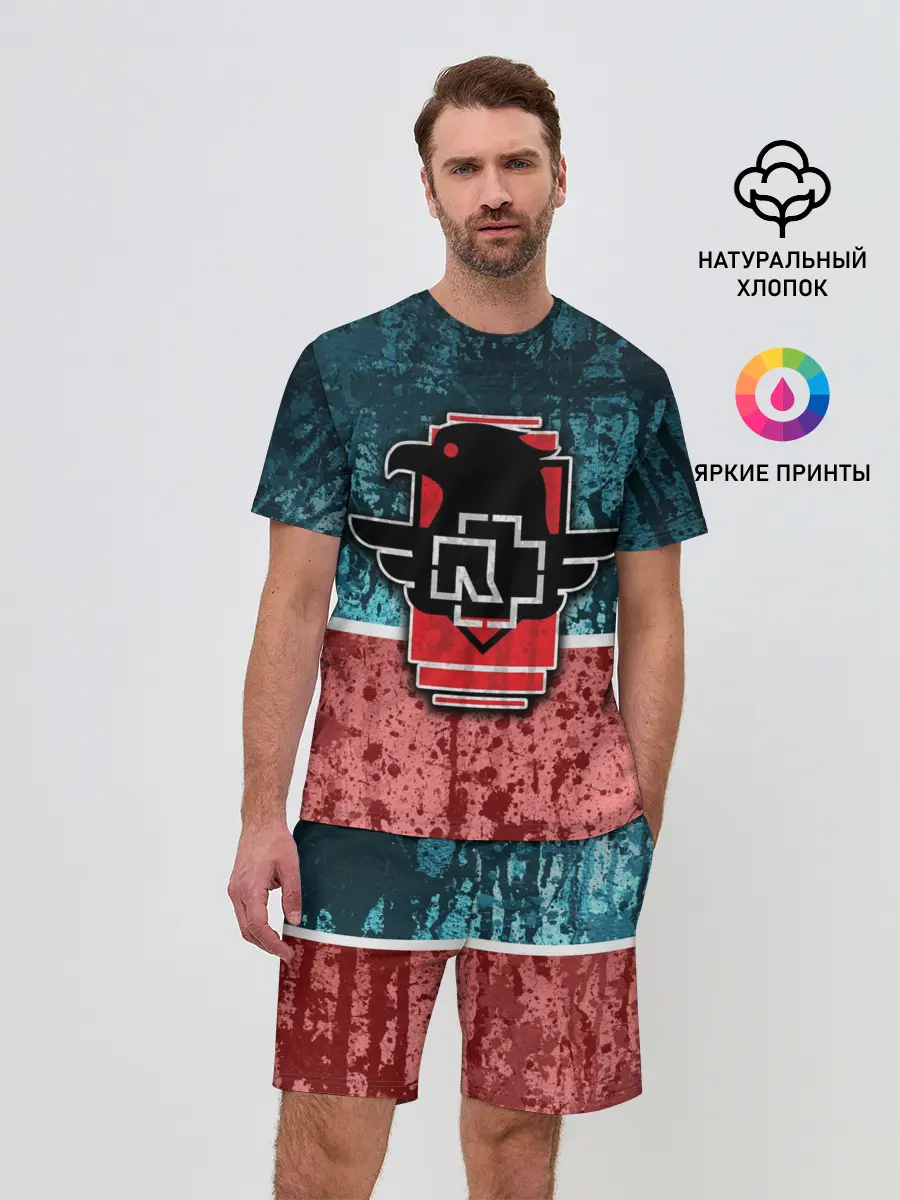 Мужской костюм с шортами / Rammstein