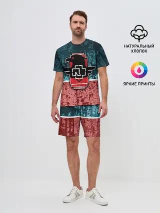 Мужской костюм с шортами / Rammstein