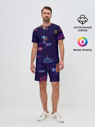 Мужской костюм с шортами / SONIC