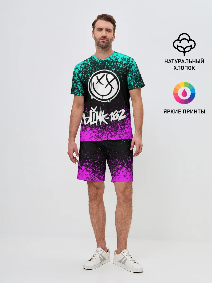 Мужской костюм с шортами / Blink-182