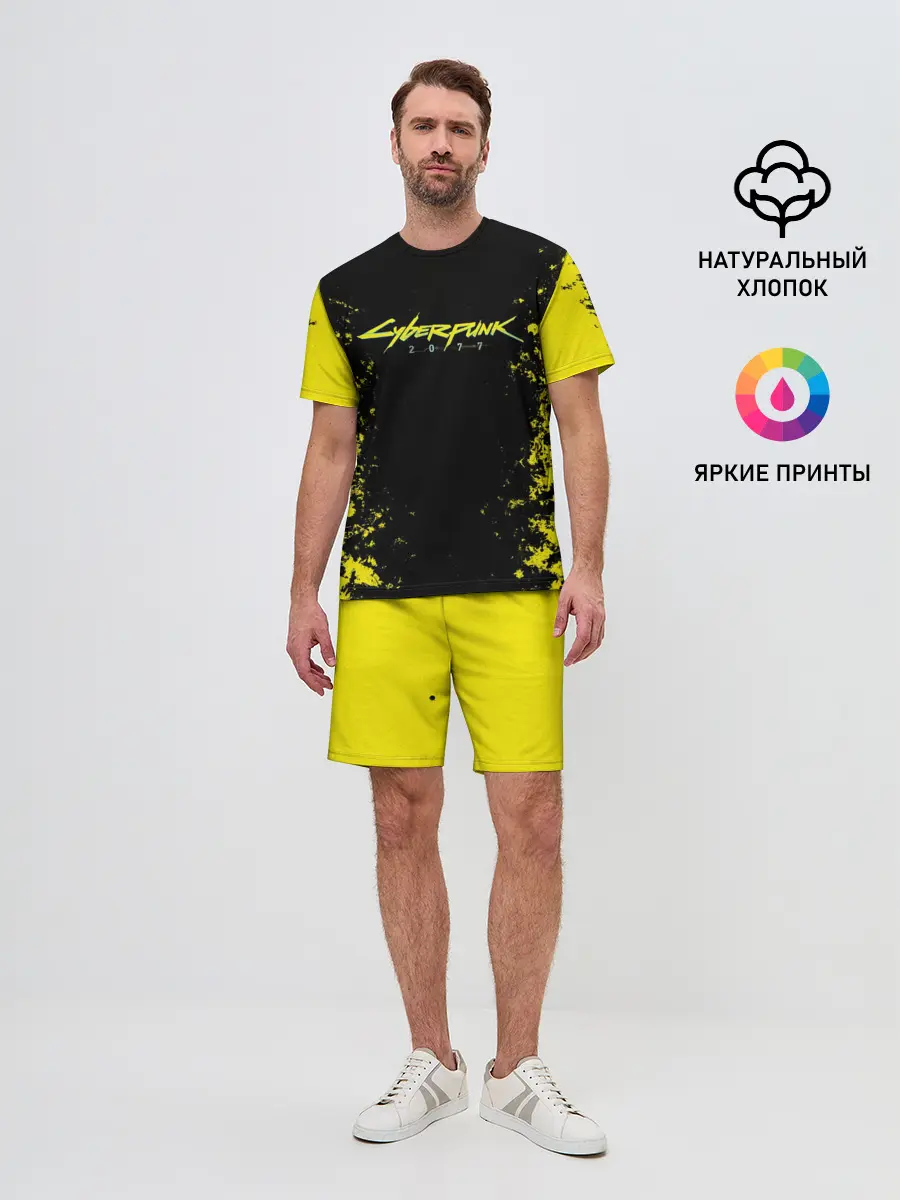 Мужской костюм с шортами / CYBERPUNK 2077