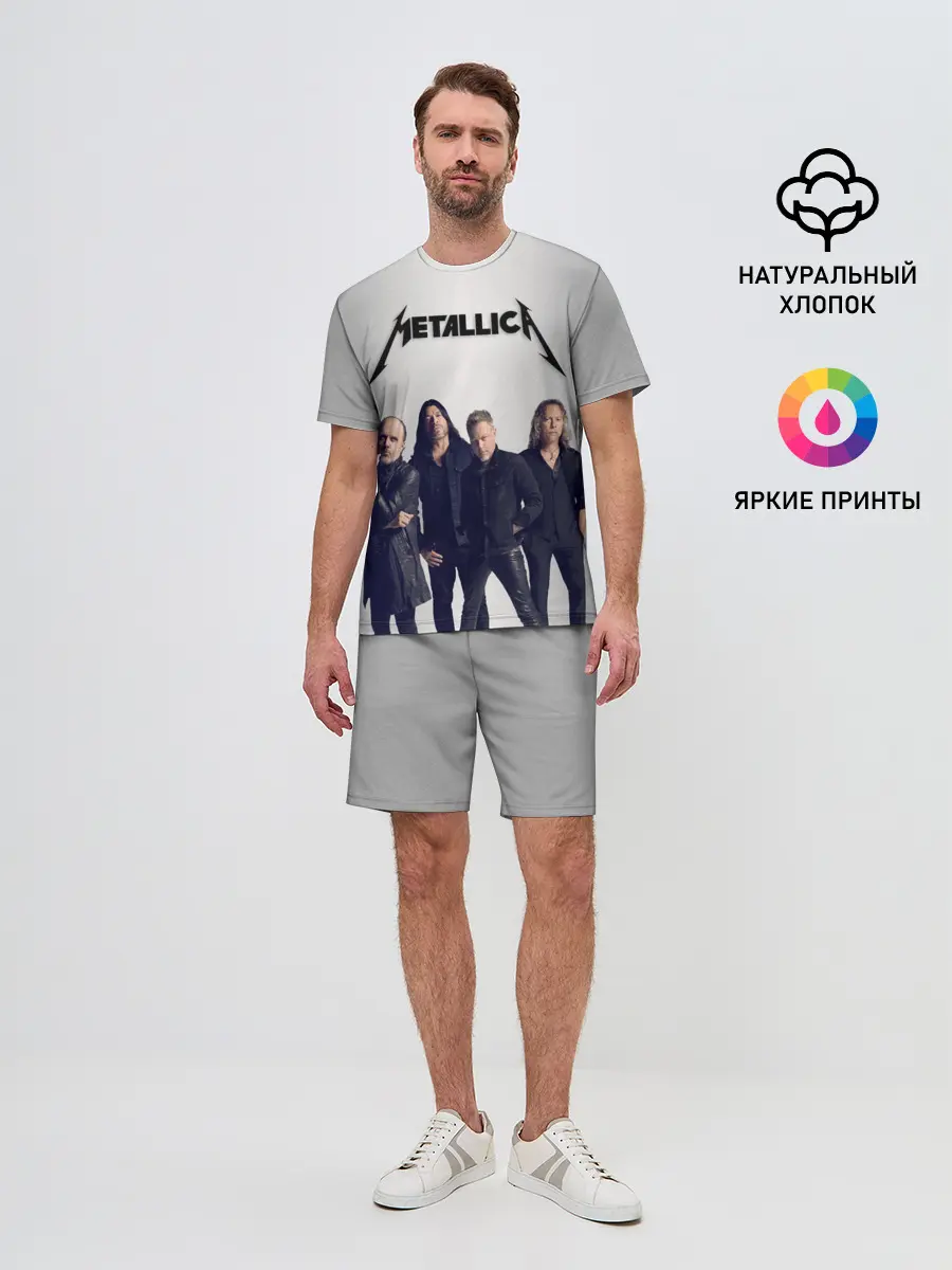 Мужской костюм с шортами / Metallica