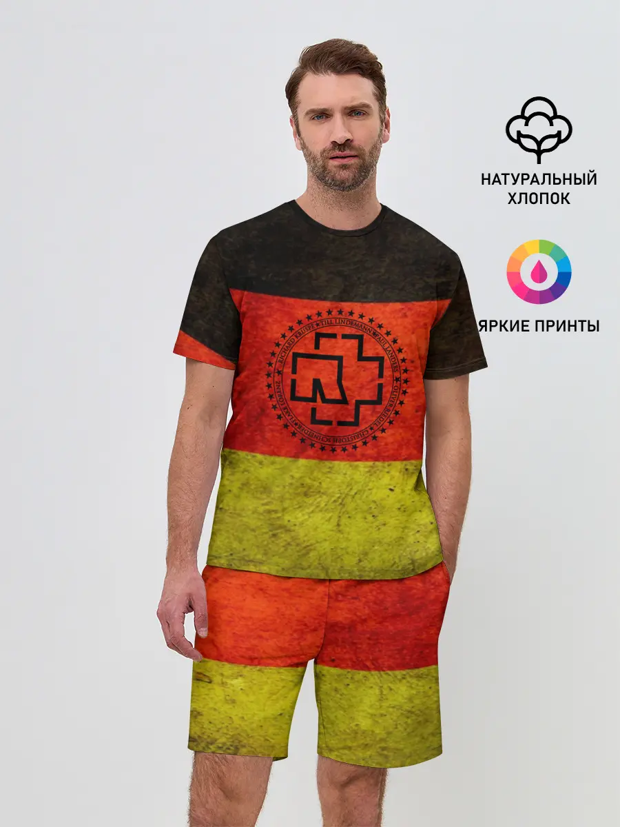 Мужской костюм с шортами / Rammstein