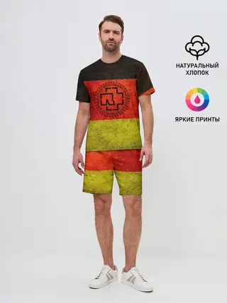 Мужской костюм с шортами / Rammstein