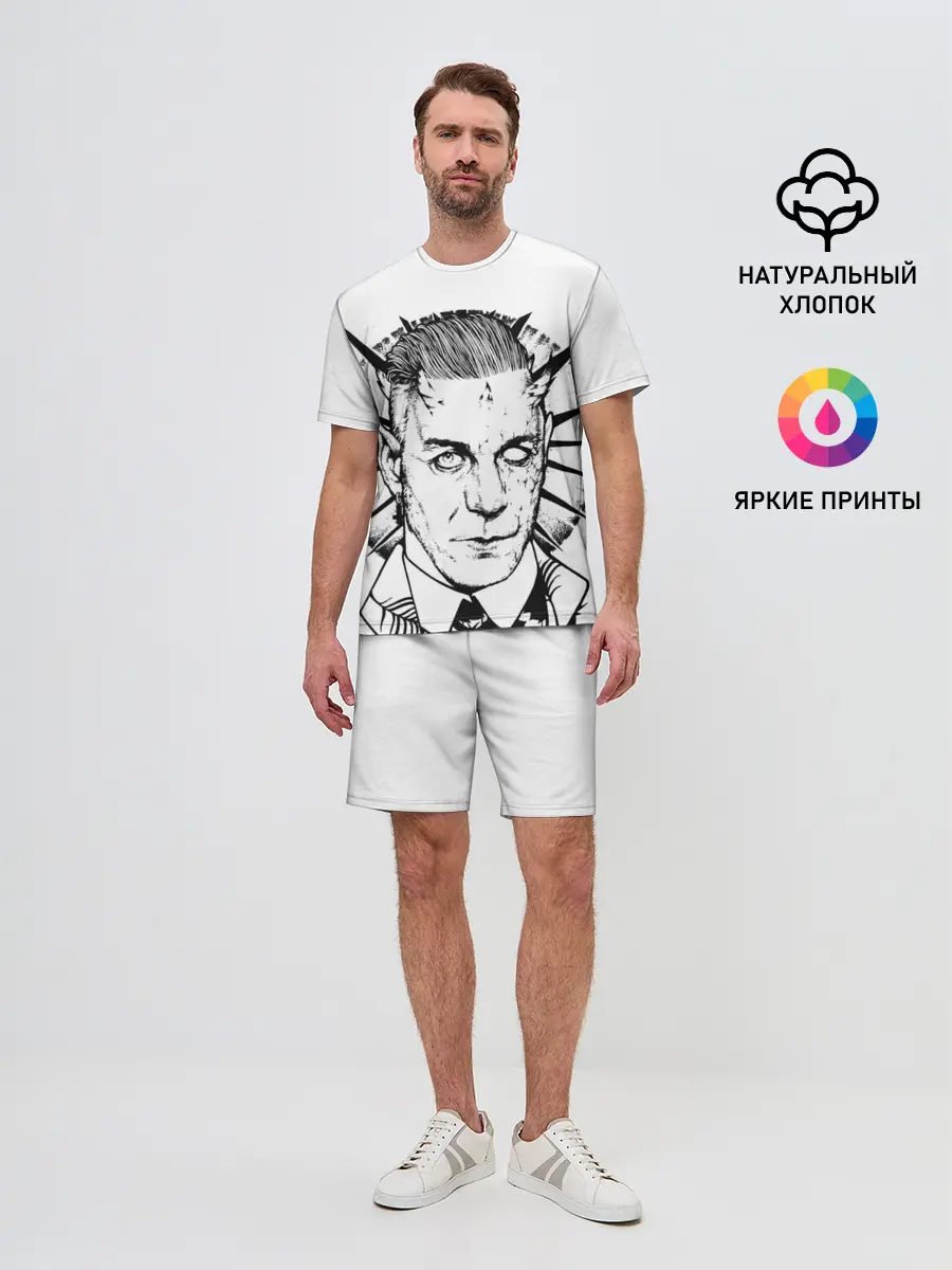 Мужской костюм с шортами / Rammstein