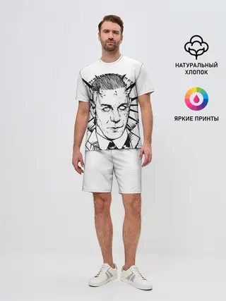 Мужской костюм с шортами / Rammstein